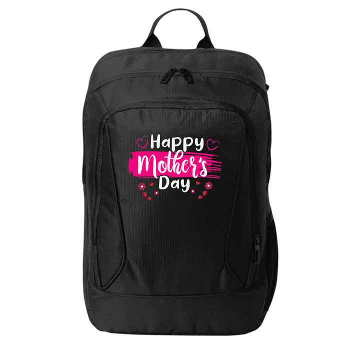 Happy Mothers Day 2024 For Women Mom Grandma Love City Backpack