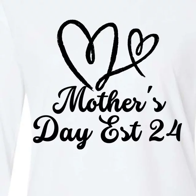 Happy MotherS Day 2024 Womens Cotton Relaxed Long Sleeve T-Shirt