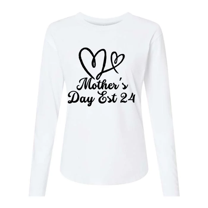 Happy MotherS Day 2024 Womens Cotton Relaxed Long Sleeve T-Shirt