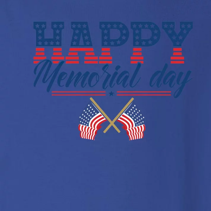 Happy Memorial Day Gift Toddler Long Sleeve Shirt