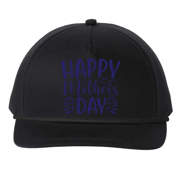 Happy Mothers Day T Cute File Snapback Five-Panel Rope Hat