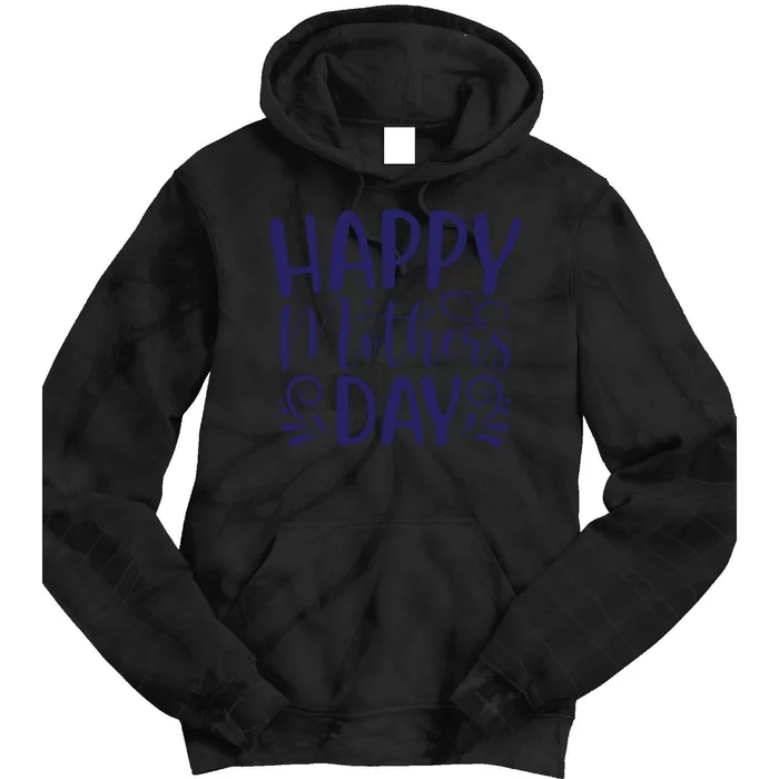 Happy Mothers Day T Cute File Tie Dye Hoodie