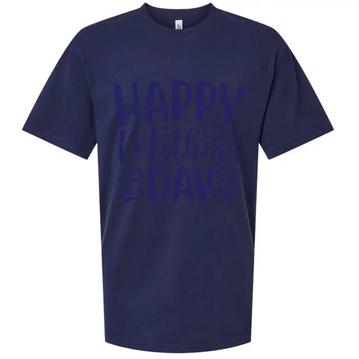 Happy Mothers Day T Cute File Sueded Cloud Jersey T-Shirt