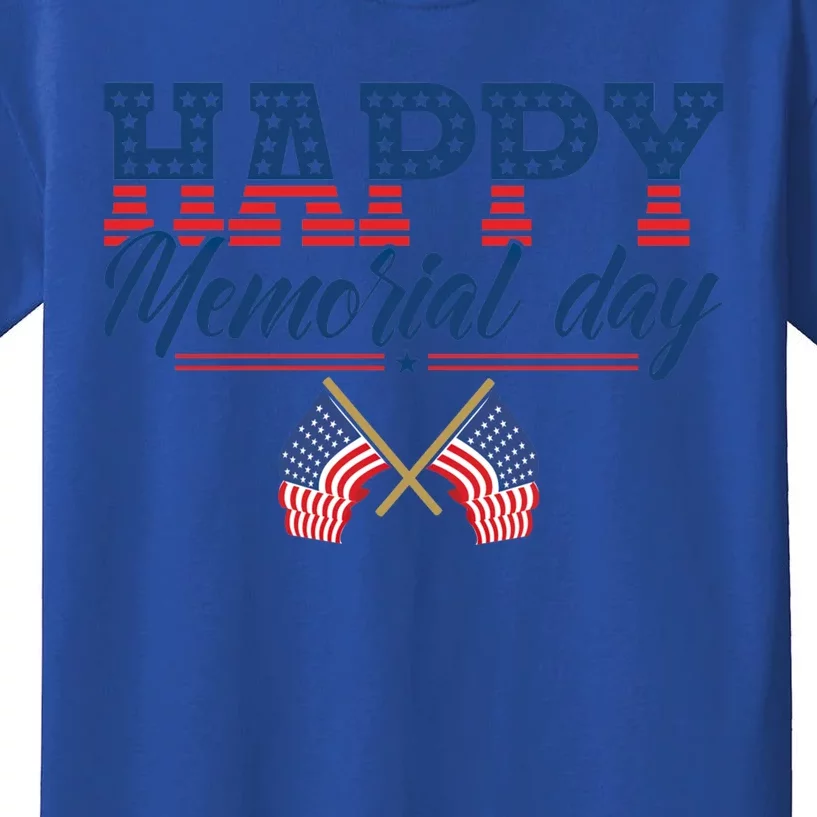 Happy Memorial Day Gift Kids T-Shirt