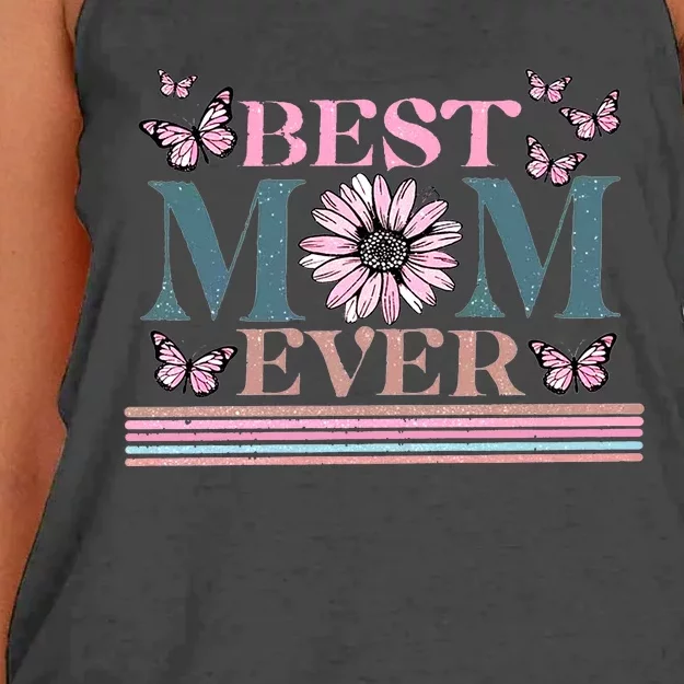 Happy Mothers Day Women's Knotted Racerback Tank