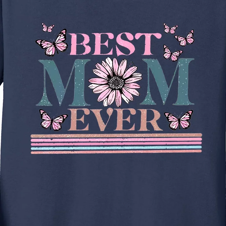 Happy Mothers Day Kids Long Sleeve Shirt