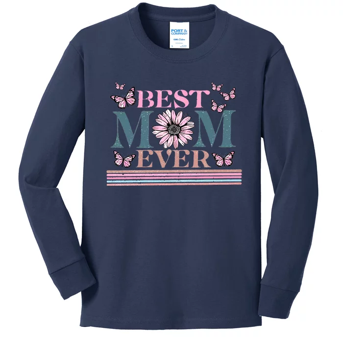 Happy Mothers Day Kids Long Sleeve Shirt