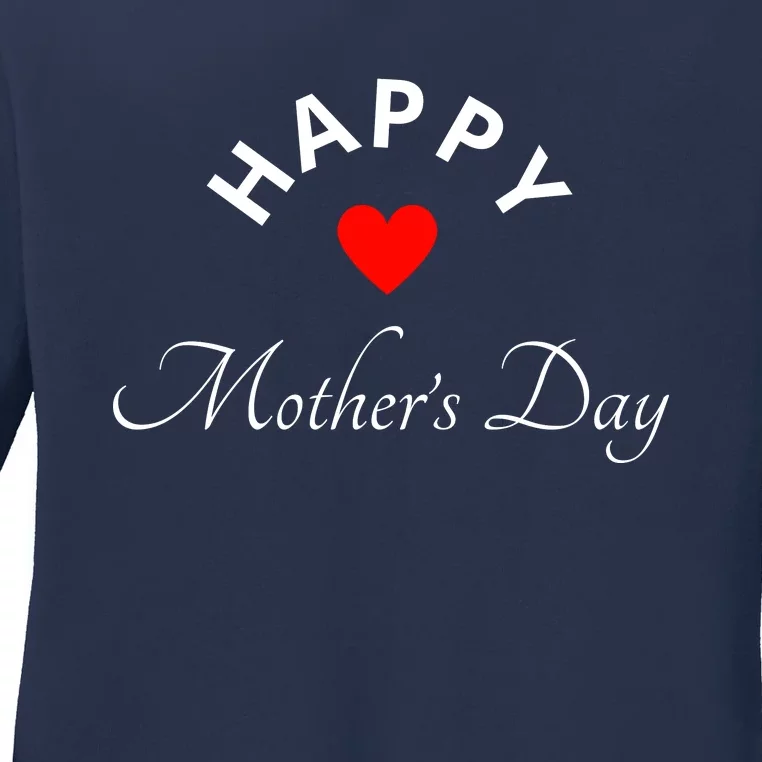 Happy MotherS Day Ladies Long Sleeve Shirt