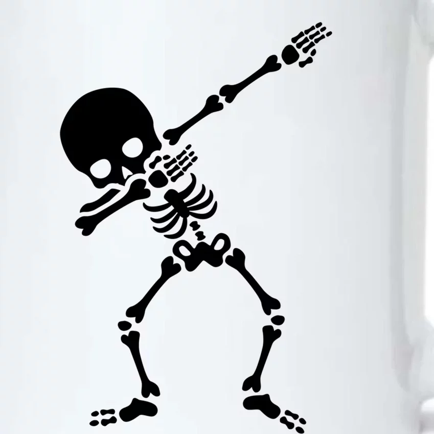 Halloween Monsters Dabbing Skeleton Meaningful Gift Black Color Changing Mug