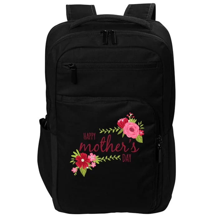 Happy Mother's Day Flower Impact Tech Backpack