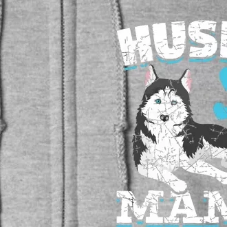 Husky Mama Dog Lover Animal Pet Mom Mama Siberian Husky Full Zip Hoodie