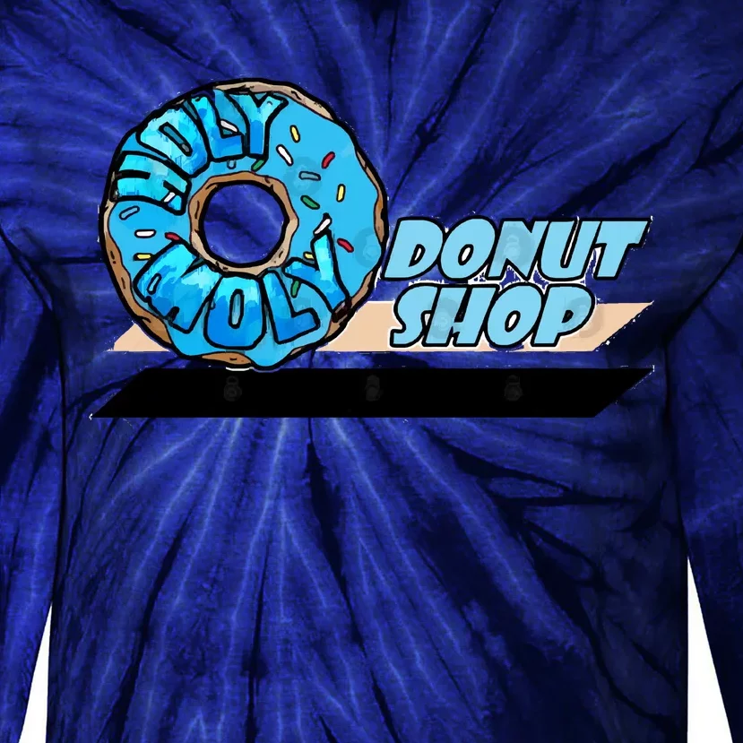 Holy Moly Donut Shop Tie-Dye Long Sleeve Shirt