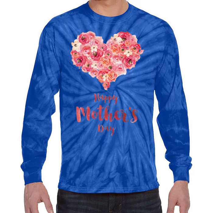 Happy MotherS Day Gift Tie-Dye Long Sleeve Shirt