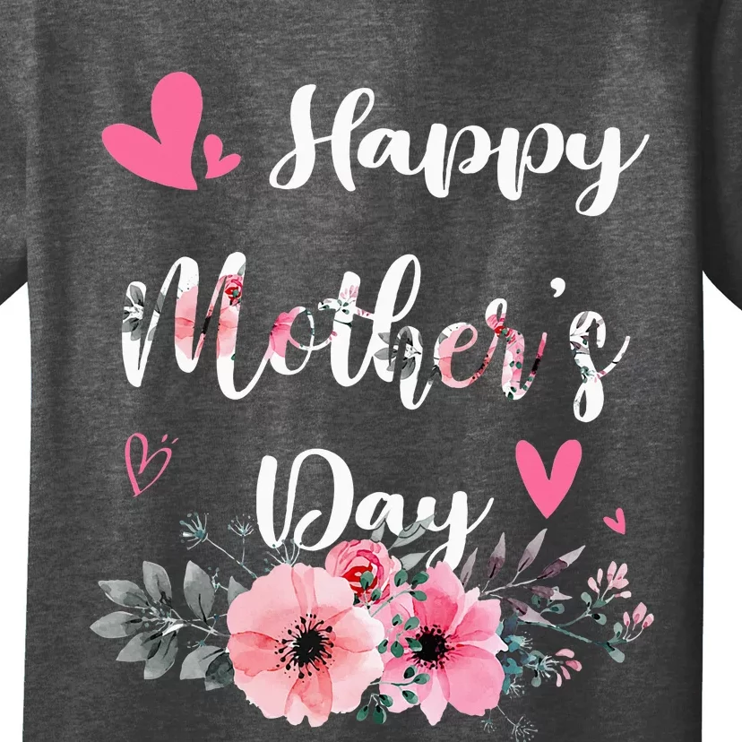 Happy MotherS Day 2024 Cute Floral Grandma T-Shirt