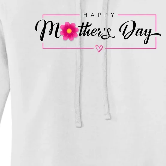 Happy Mothers Day Flower Gift Women's Pullover Hoodie