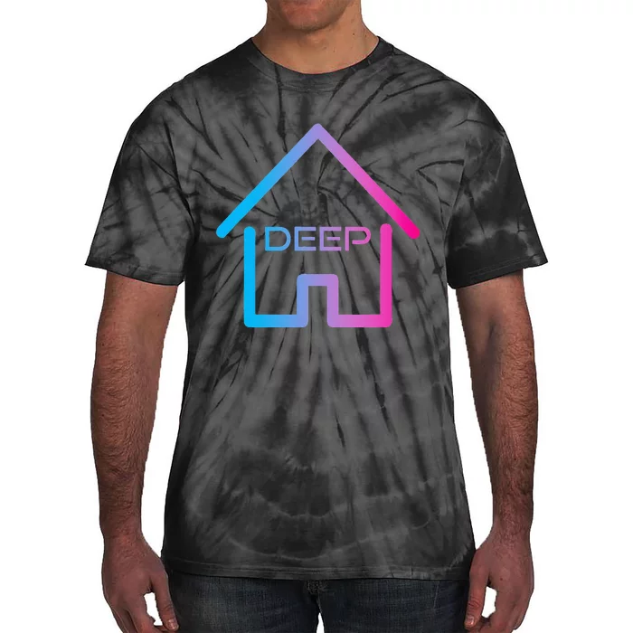 House Music Deep House EDM Rave Festival Tie-Dye T-Shirt