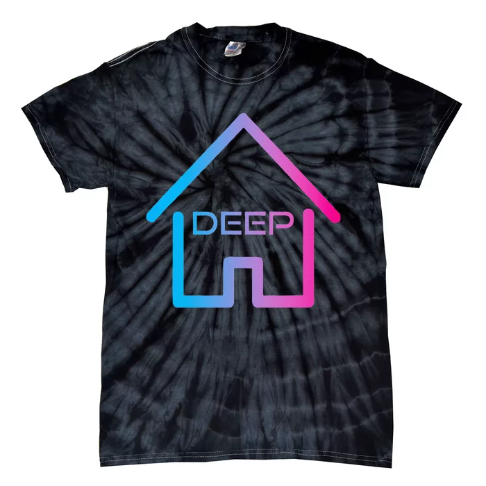 House Music Deep House EDM Rave Festival Tie-Dye T-Shirt