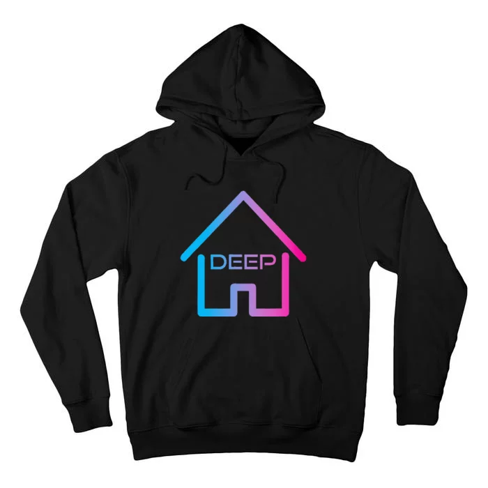 House Music Deep House EDM Rave Festival Tall Hoodie