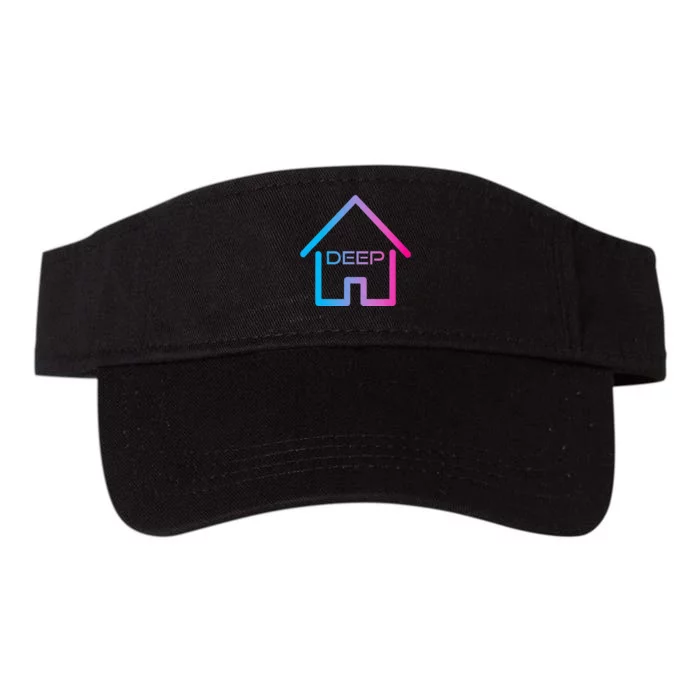 House Music Deep House EDM Rave Festival Valucap Bio-Washed Visor