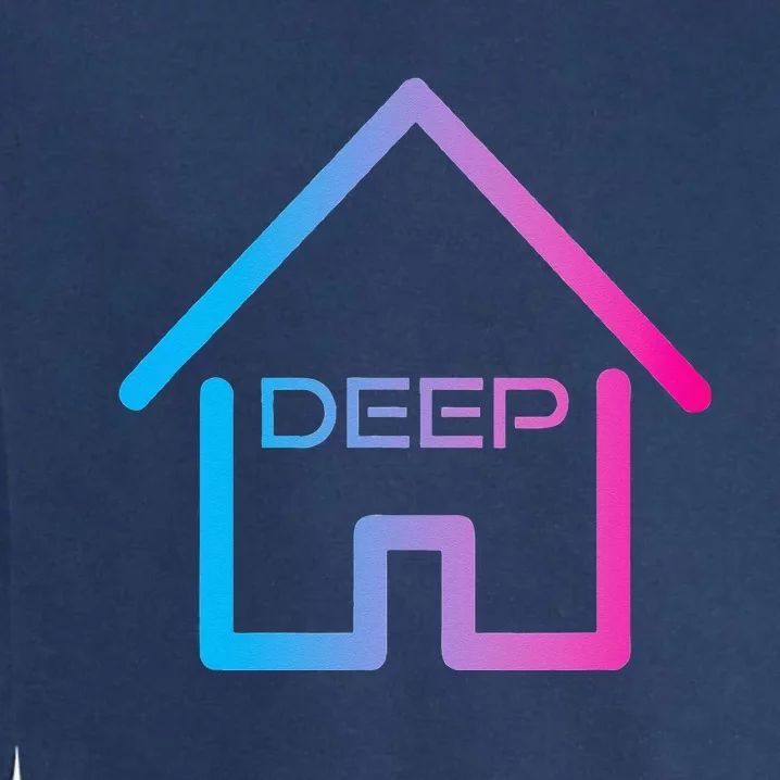 House Music Deep House EDM Rave Festival Garment-Dyed Sweatshirt