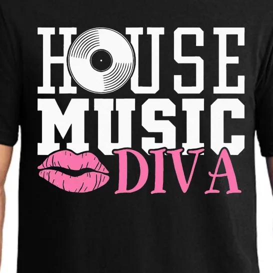 House Music Diva DJ EDM Rave Music Festival Pajama Set