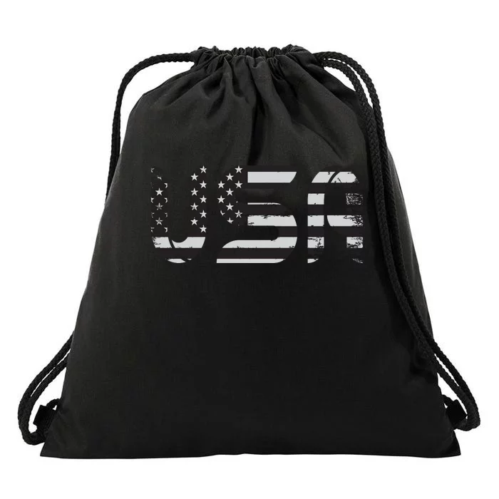 Happy Memorial Day Drawstring Bag