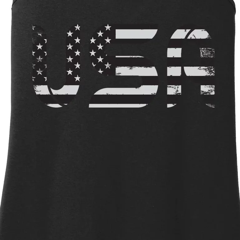 Happy Memorial Day Ladies Essential Tank