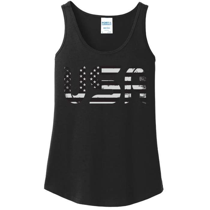 Happy Memorial Day Ladies Essential Tank