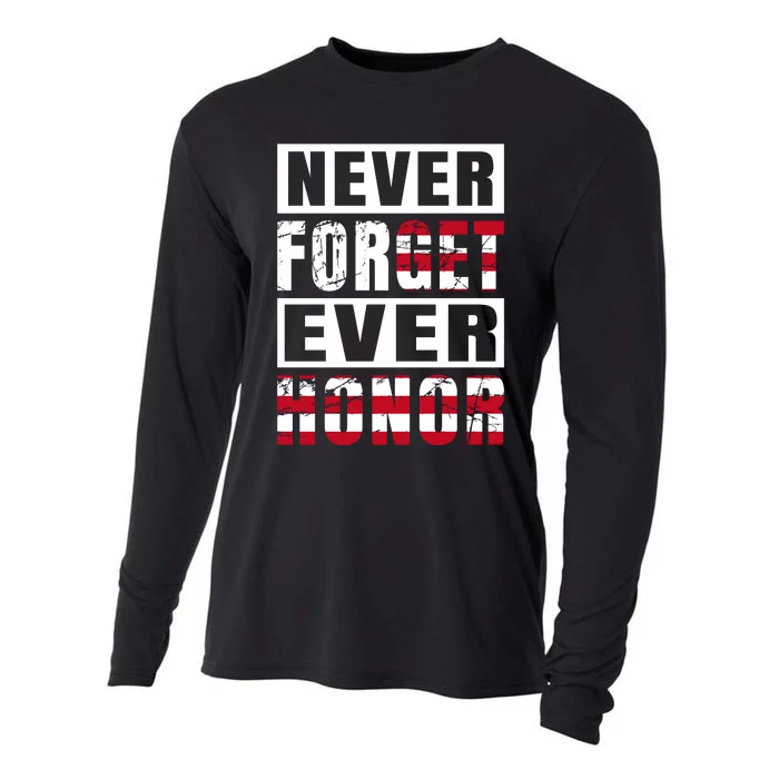 Happy Memorial Day Cooling Performance Long Sleeve Crew