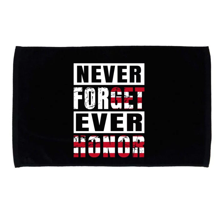 Happy Memorial Day Microfiber Hand Towel