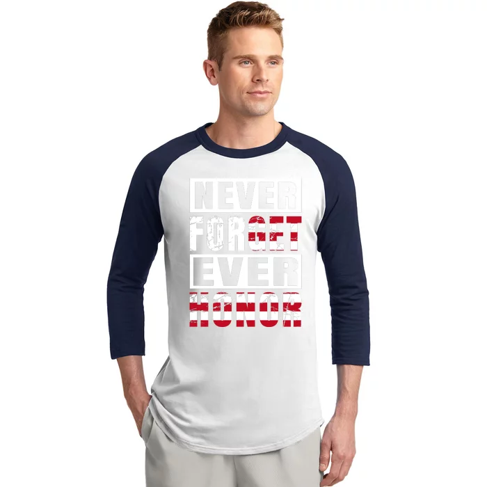 Happy Memorial Day Baseball Sleeve Shirt