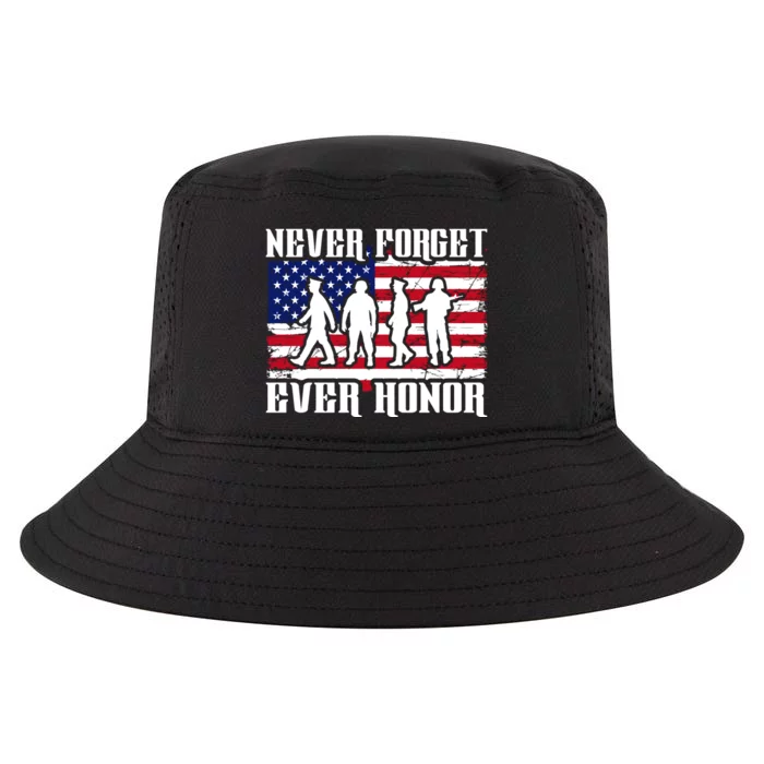 Happy Memorial Day Cool Comfort Performance Bucket Hat