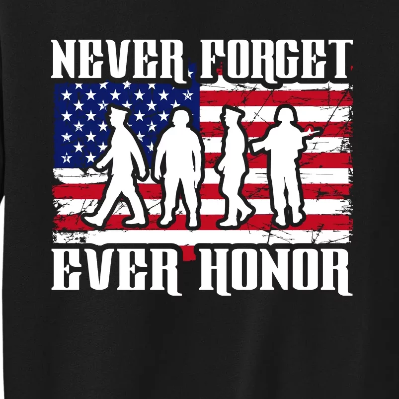 Happy Memorial Day Tall Sweatshirt