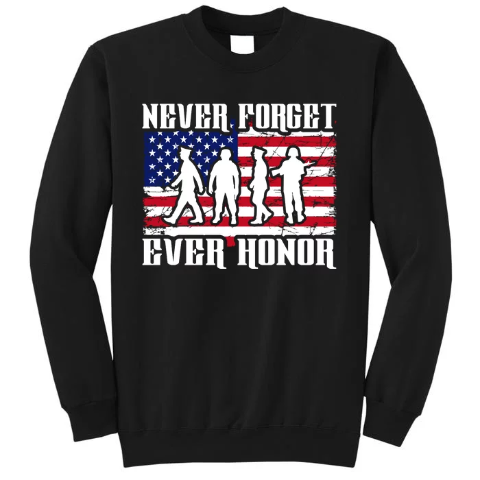 Happy Memorial Day Tall Sweatshirt