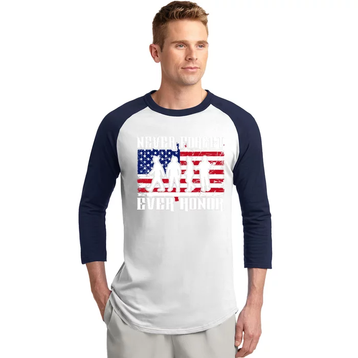 Happy Memorial Day Baseball Sleeve Shirt