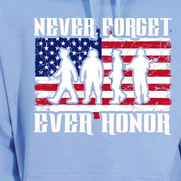 Happy Memorial Day Unisex Surf Hoodie