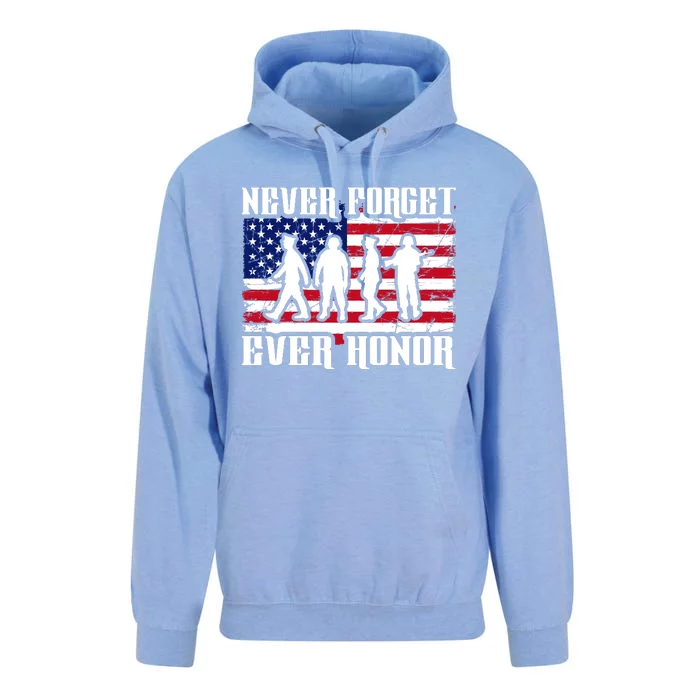 Happy Memorial Day Unisex Surf Hoodie