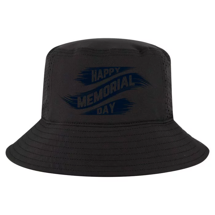 Happy Memorial Day Cool Comfort Performance Bucket Hat