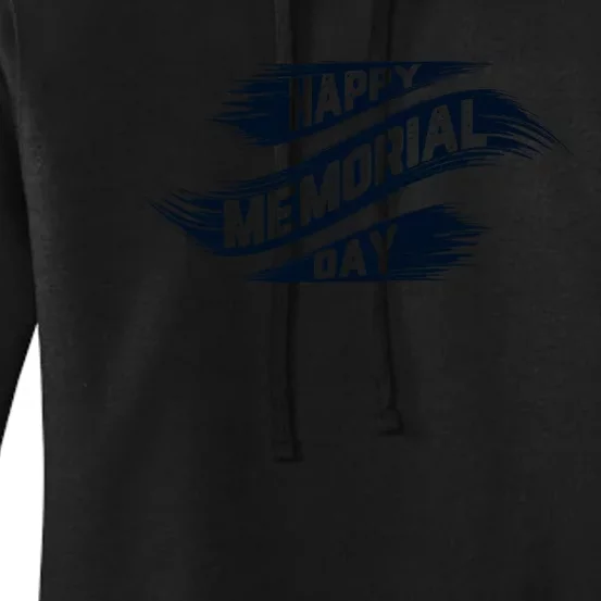 Happy Memorial Day Women's Pullover Hoodie