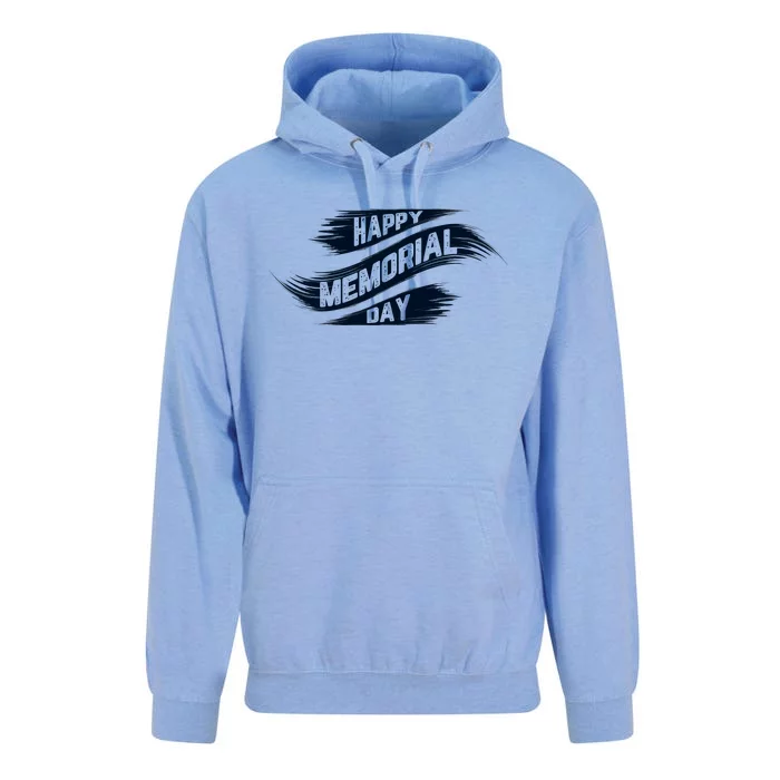 Happy Memorial Day Unisex Surf Hoodie