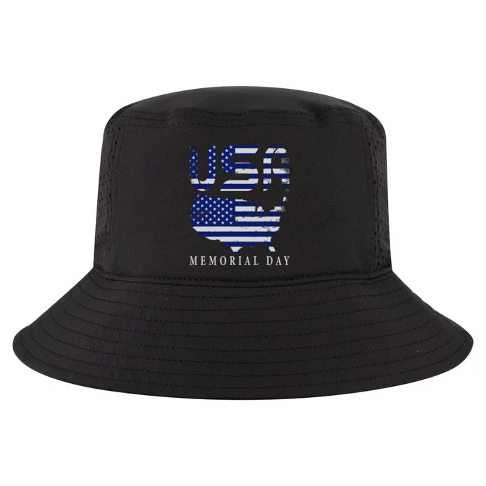 Happy Memorial Day Cool Comfort Performance Bucket Hat