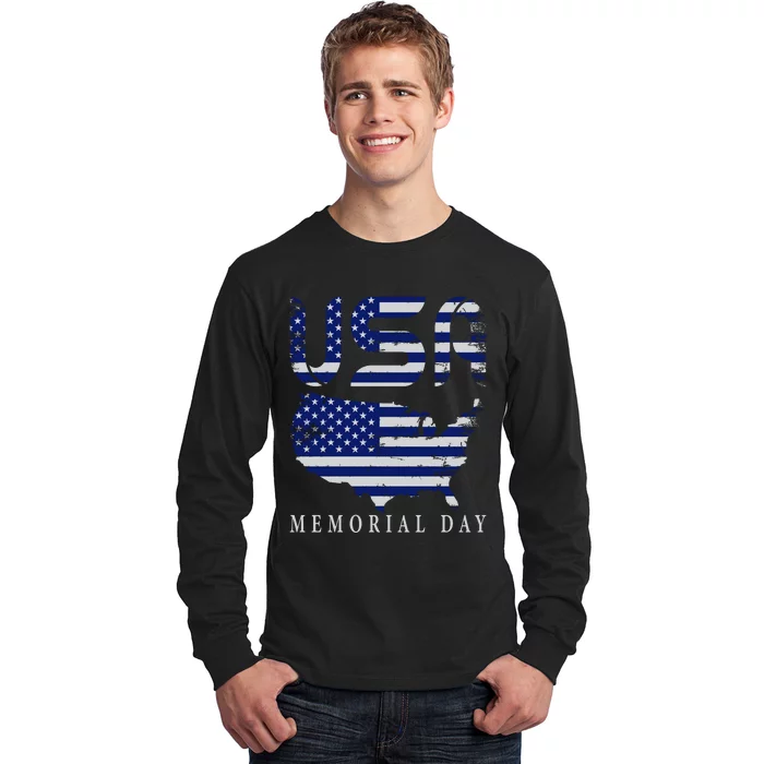 Happy Memorial Day Long Sleeve Shirt