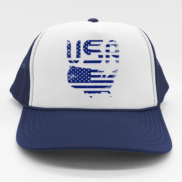 Happy Memorial Day Trucker Hat