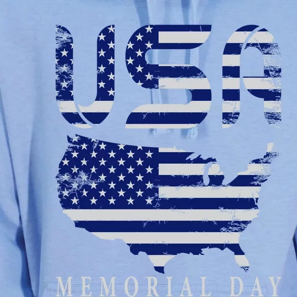 Happy Memorial Day Unisex Surf Hoodie