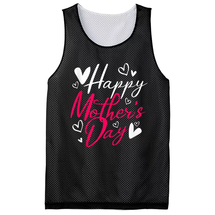 Happy MotherS Day Mesh Reversible Basketball Jersey Tank