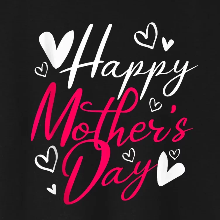 Happy MotherS Day Women's Crop Top Tee