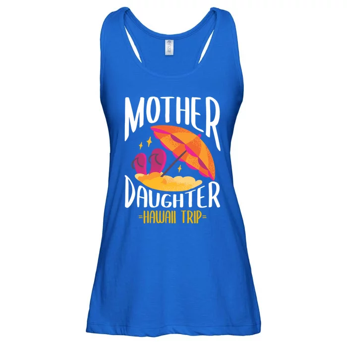 Hawaiian Mother Daughter Hawaii Trip Matching Family Group Gift Ladies Essential Flowy Tank