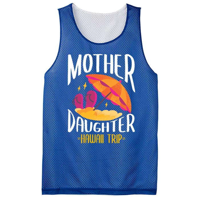 Hawaiian Mother Daughter Hawaii Trip Matching Family Group Gift Mesh Reversible Basketball Jersey Tank