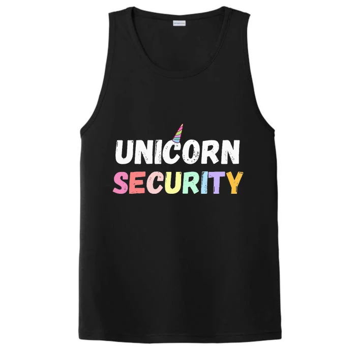 Halloween Mother Daughter Costume Unicorn Security Dad Mom Performance Tank