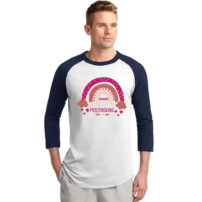 Happy Mother's Day Description Of Mom Love Gift Baseball Sleeve Shirt